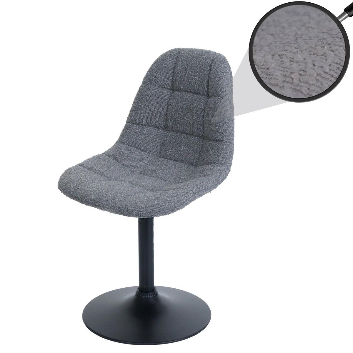 ESSZIMMERSTUHL Grau - Dunkelgrau/Grau, Textil (47/83/43cm) - MCW