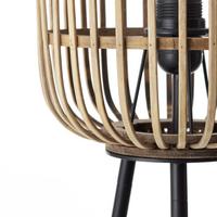 STANDLEUCHTE Woodrow 93776/20 - Hellbraun, Metall (45/45/130cm) - Brilliant