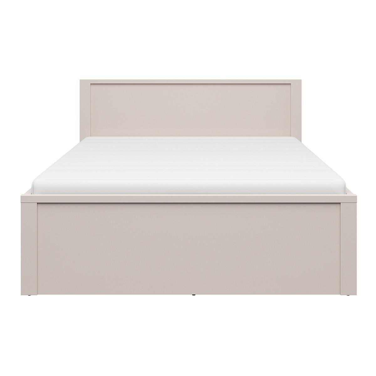 BETT 160/200 Soren Kaschmir - Beige, Holzwerkstoff (160/200cm) - Petits-meubles