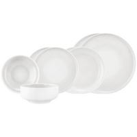EINSTEIGER-SET Sento Home Aura white 8-tlg. - Weiß, Keramik (2/2/2cm) - Seltmann Weiden