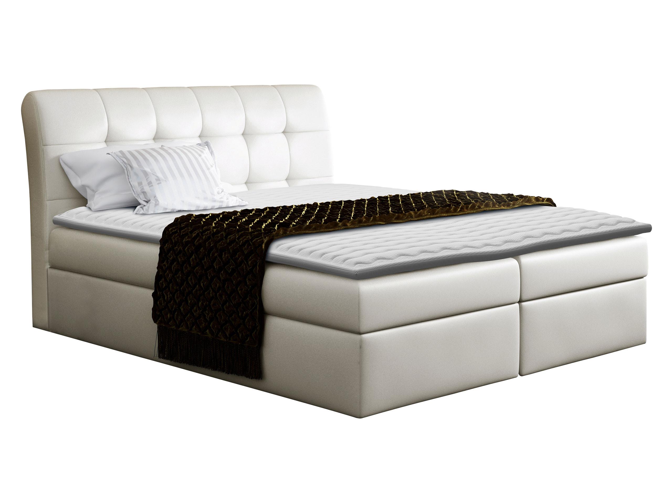 BOXBETT Diego - H3 - Beige, Holz (160/200cm) - MIRJAN24