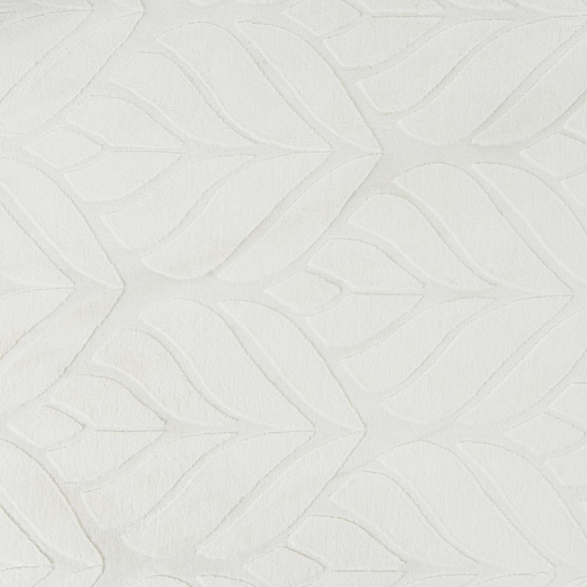 KUNSTFELLTEPPICH Cremeweiß 160 cm Mitchell - Creme/Weiß, Kunststoff (160/160cm) - Beliani