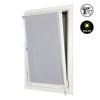 SCREEN-ROLLO without drilling Grau 60X180 - Grau, Kunststoff (60/180cm) - STORESDECO