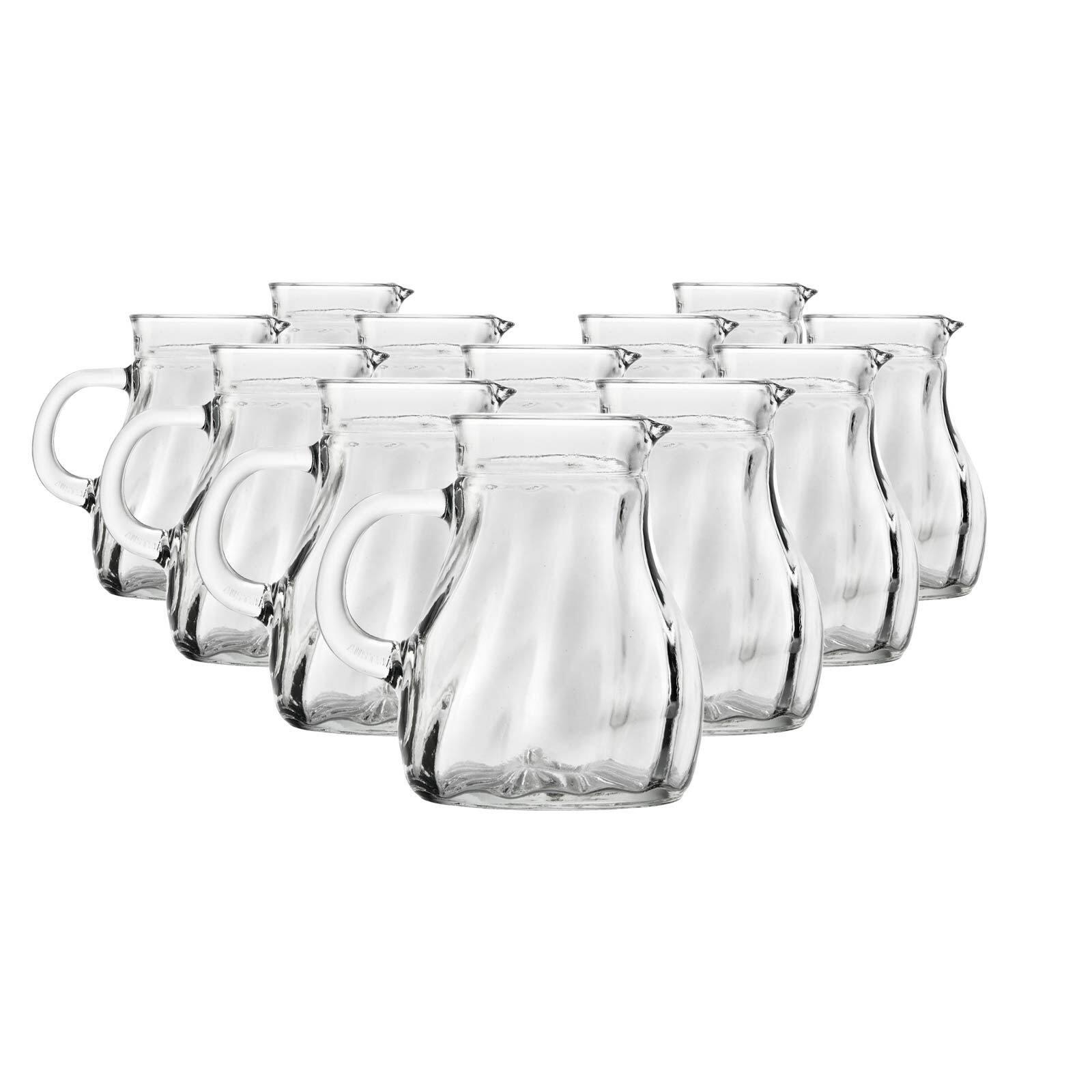 KRÜGE Salzburg transparent 0,125 l 12er Set - Transparent, Glas (125L) - Stölzle Lausitz