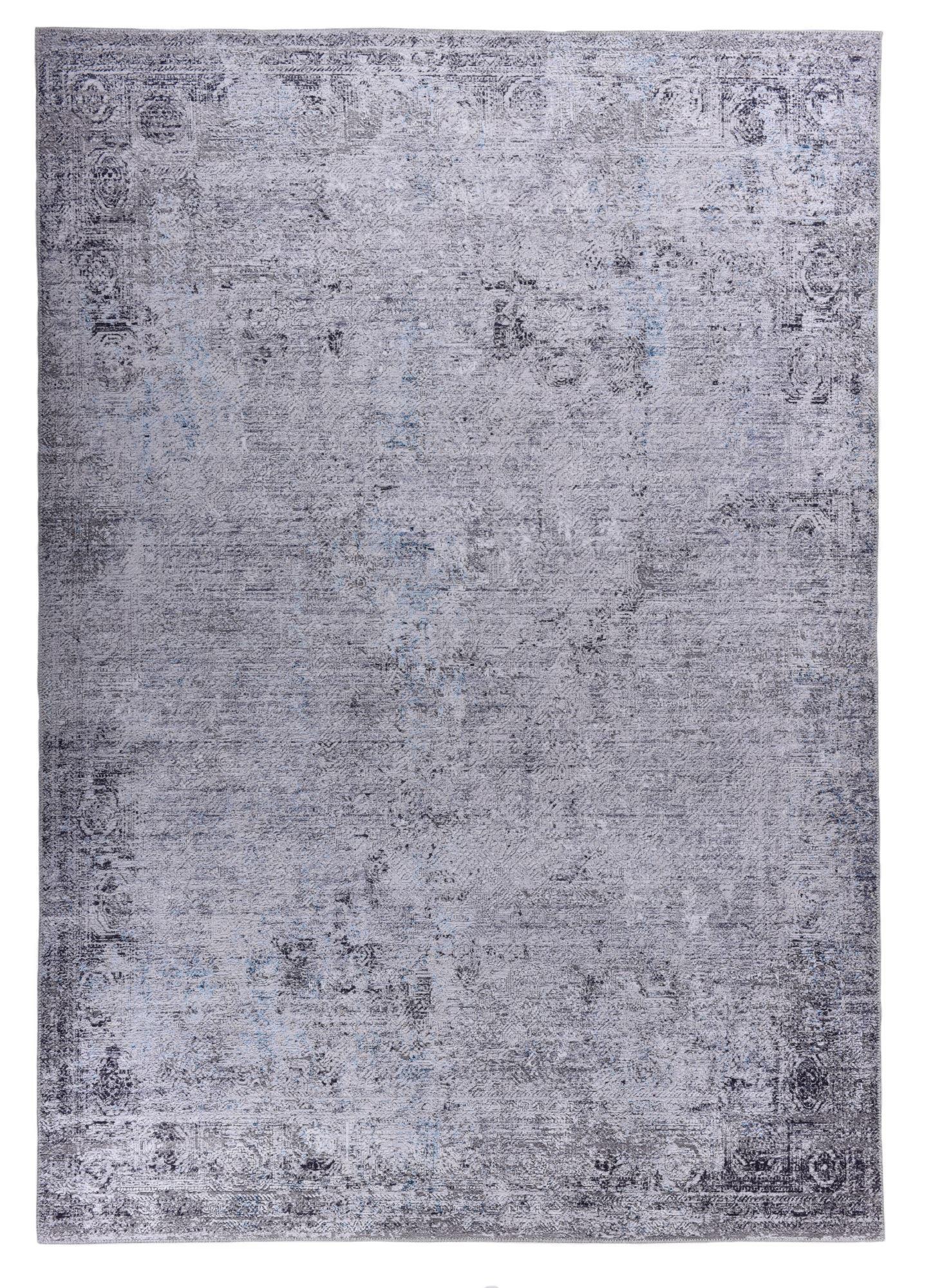 VINTAGE-TEPPICH Cecilia 70x140 cm - Grau, Textil (70/140cm) - Gino Falcone