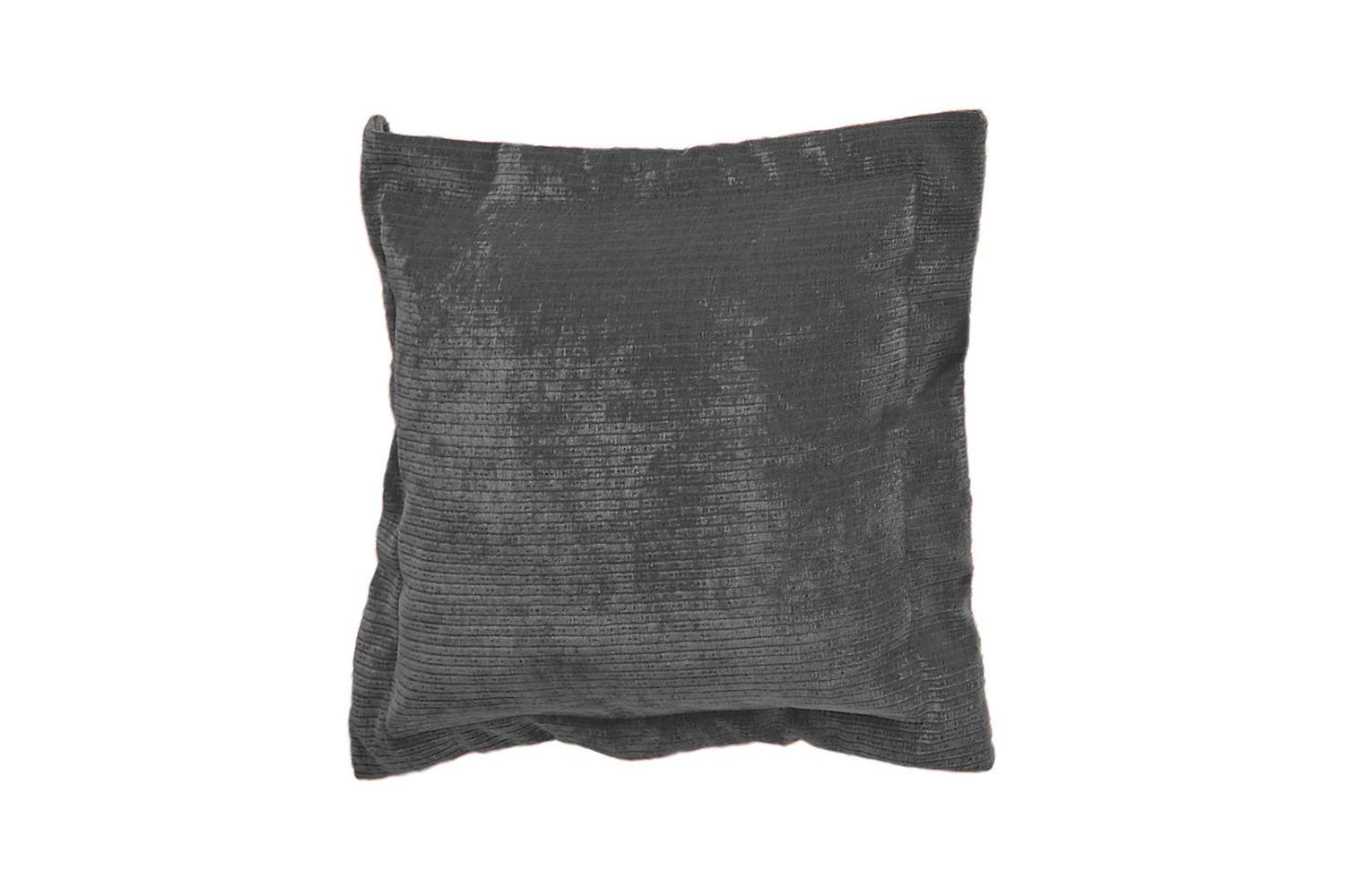 FLATTERKISSEN GROSS SEPHI Anthrazit Cord - Anthrazit, Textil (95/95cm) - KAWOLA