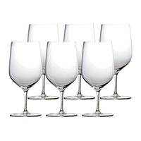 WASSERKELCHE MUNDGEBLASEN Q1 transparent 460 ml 6er Set - Transparent, Glas (0.46L) - Stölzle Lausitz