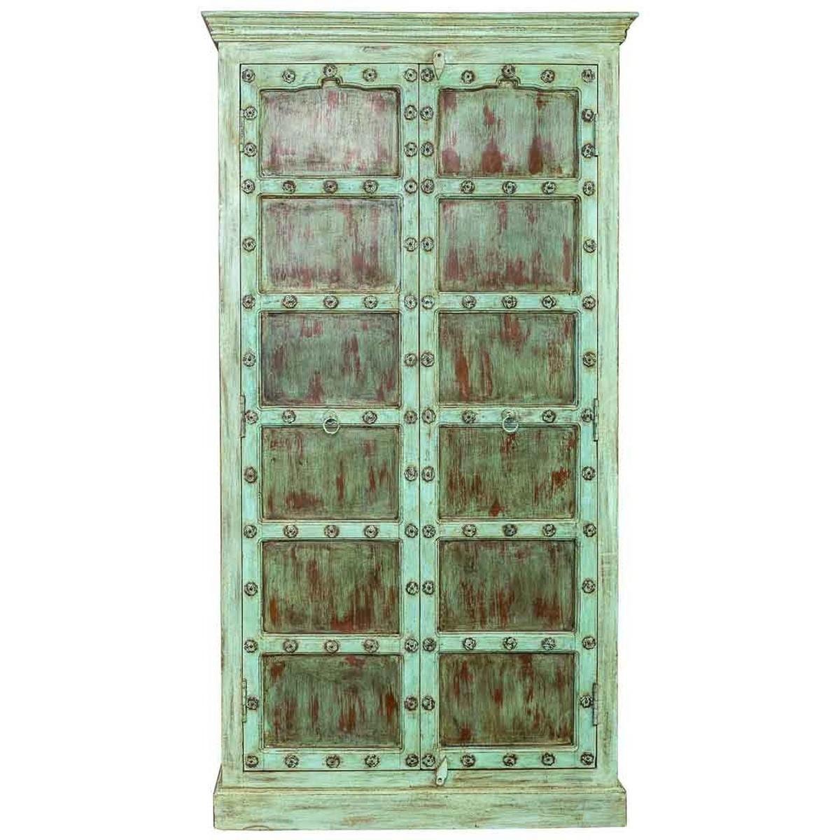 SCHRANK aus Holz 105x42x199 cm - Multicolor, Holz (105/199/42cm) - Wanderlust