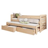 JUGENDBETT Tomas II - Kieferfarben, Holz (90/200cm) - MIRJAN24