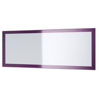 SPIEGEL Lima Brombeer Hochglanz - Brombeere, Holzwerkstoff (139/55/2cm) - Vladon