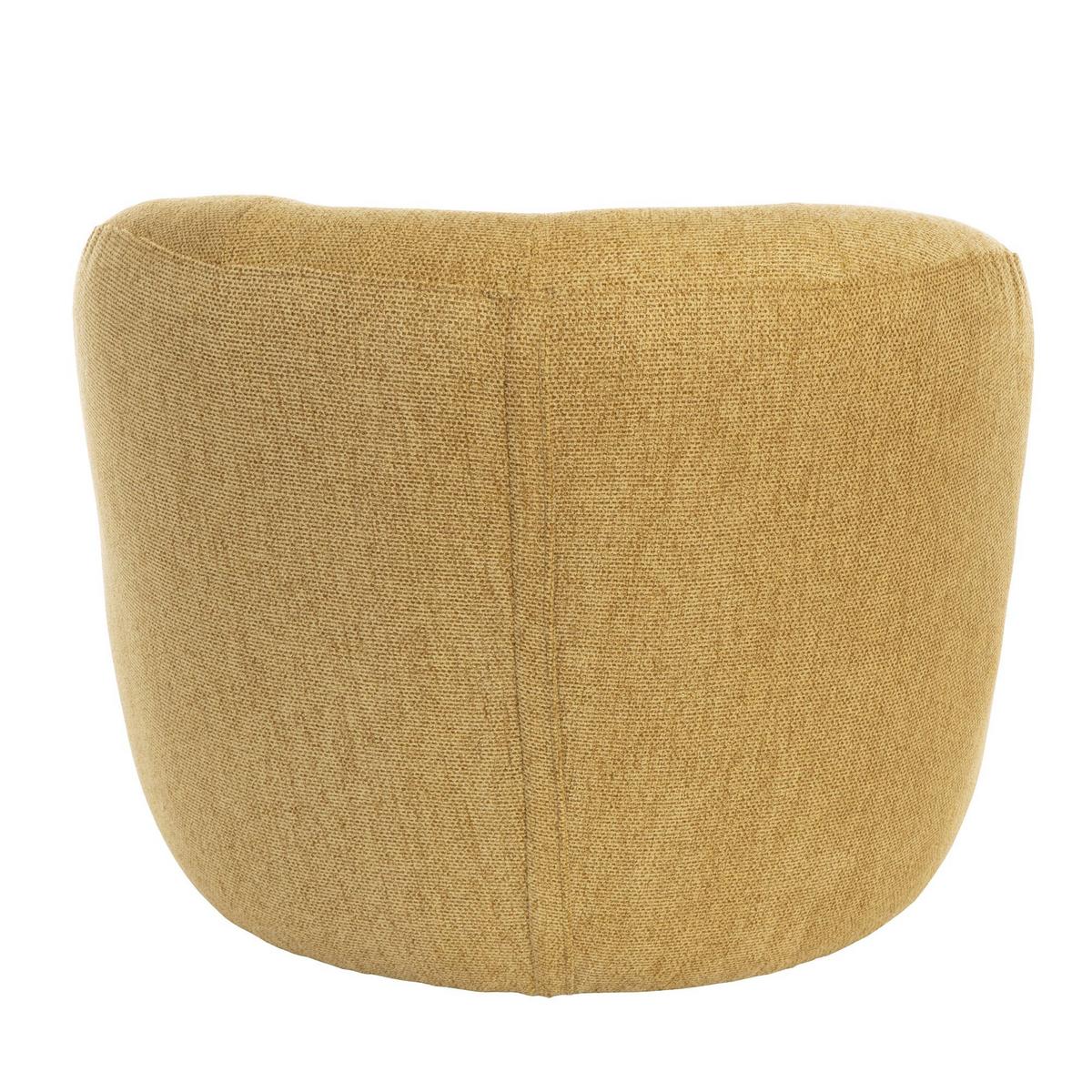 KINDERSESSEL Kayla Flachgewebe gelb - Gelb, Kunststoff (55/61/50cm) - 58aufmkessel