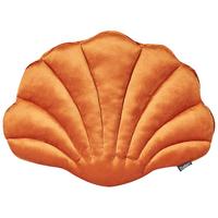 DEKOKISSEN Orange 47/35 cm Consolida - Orange, Textil (47/35cm) - Beliani
