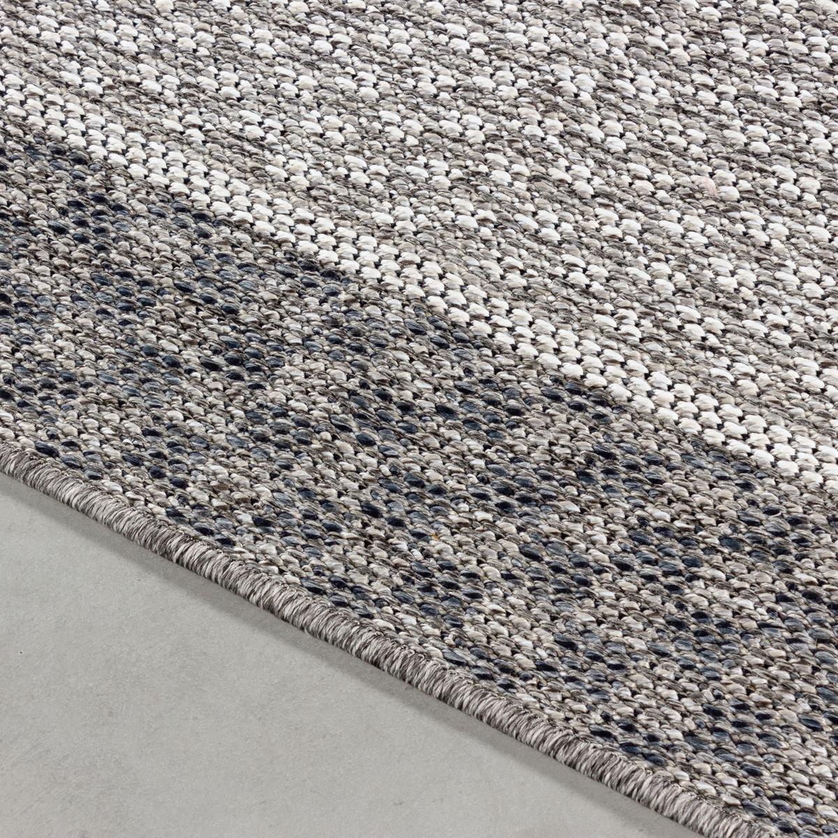 TEPPICH Outdoor LIRIA in Creme, mit Bordüre, aus Polypropylen, 120 x 170 cm - Beige, Textil (170/120cm) - KADIMA DESIGN