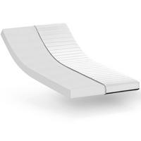 MATRATZE H3 100x200 cm – ergonomische Matratze mit waschbarem Bezug – ca. 10-11 cm Höhe – allergikergeeignet - Weiß, Textil (100/200cm) - Mister Sandman
