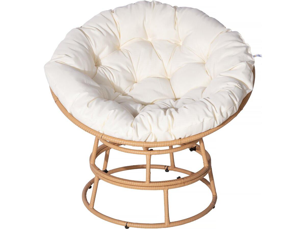 GARTENSESSEL bali beige - Beige, Metall (80/84/91cm) - Habitat Garten