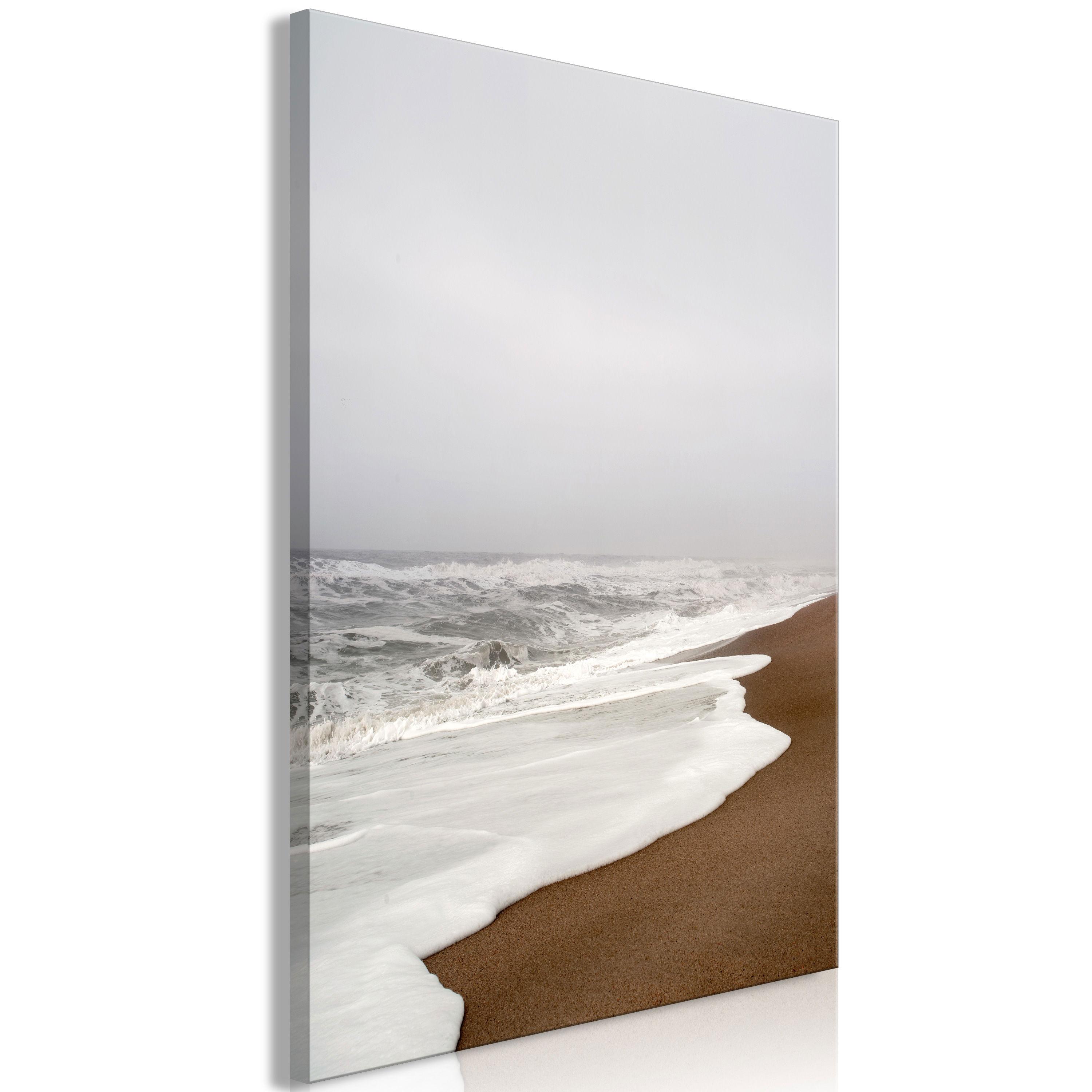 KUNSTDRUCK Grau 60/90 cm - Braun/Grau, Textil (60/90cm) - KUNSTLOFT