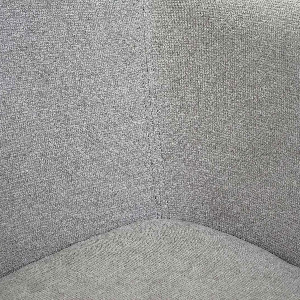 SITZBANK Grau, Schwarz - Schwarz/Grau, Textil (133/77/56cm) - MCW