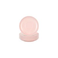KOMBI-UNTERTASSEN Amina Rosé ø 12 cm 6er Set - Rosa, Keramik (12cm) - Seltmann Weiden