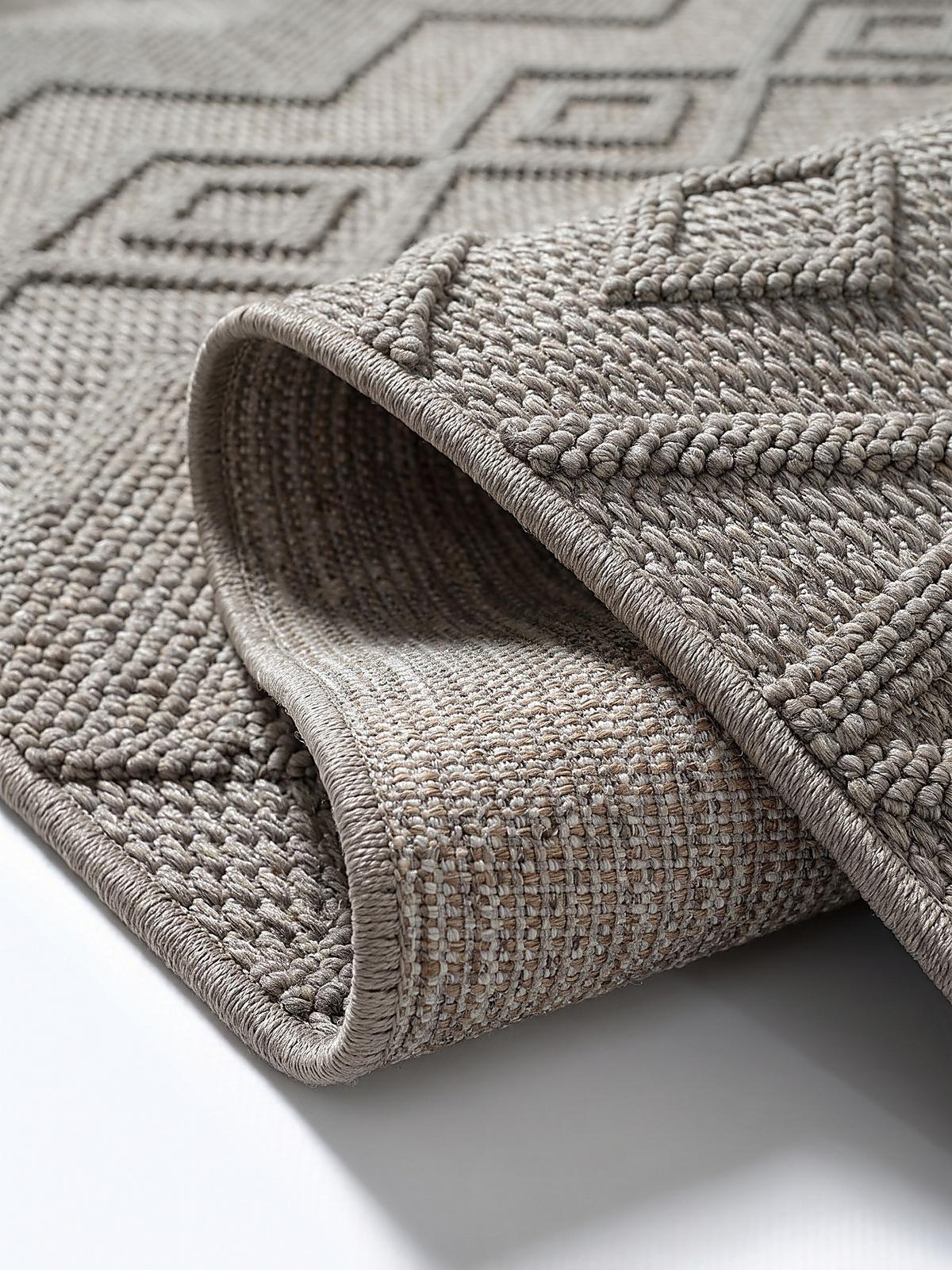 TEPPICHLÄUFER Berber STURA Polypropylen Beige 80 x 150 cm - Beige, Textil (80/150cm) - KADIMA DESIGN