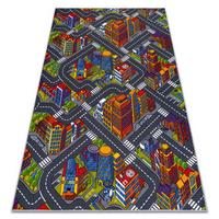 TEPPICH STRAßEN BIG 100/150 cm - Grau, Textil (100/150cm) - rugsX