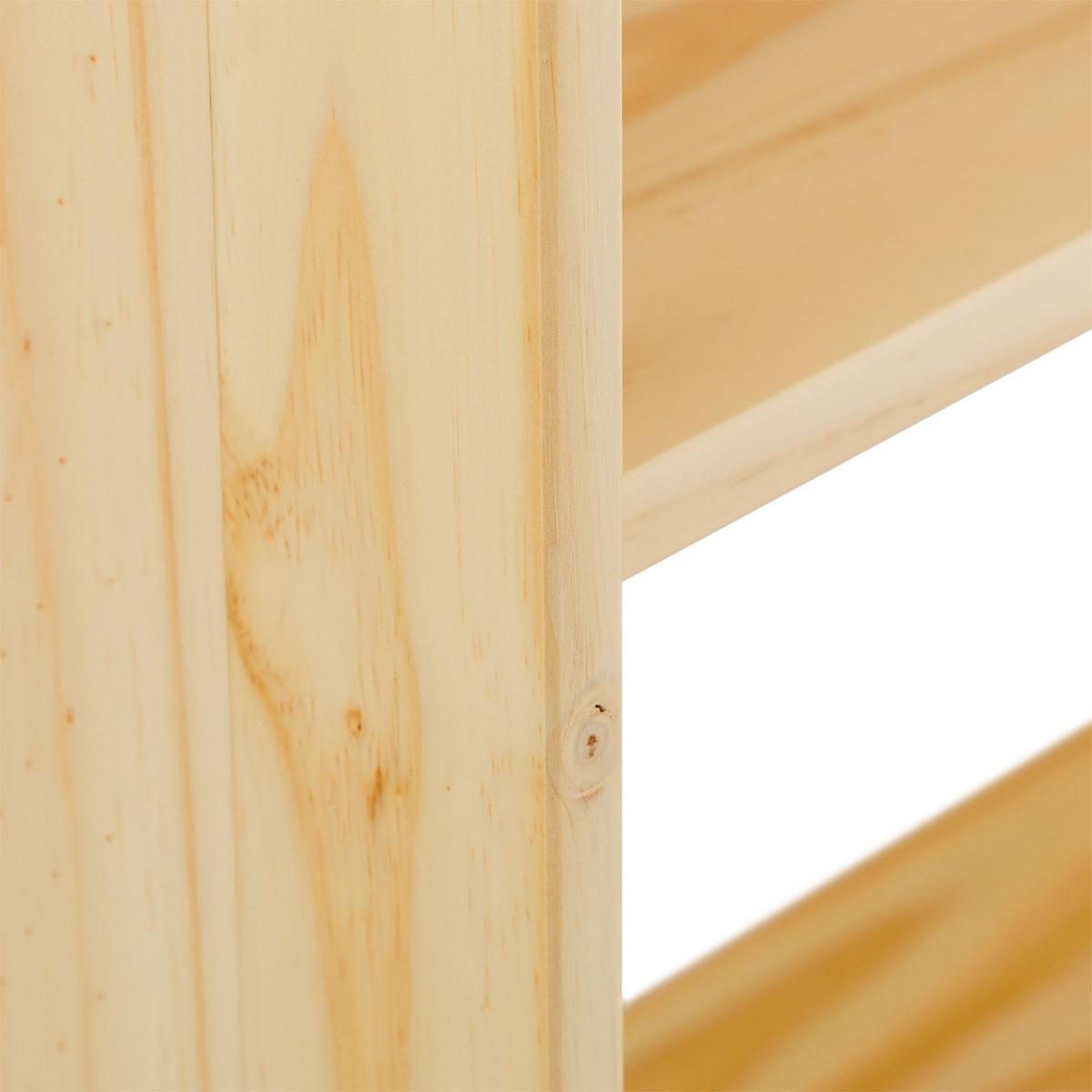 STANDREGAL STANDREGAL natur - Naturfarben, Holz (80/136/30cm) - IDIMEX
