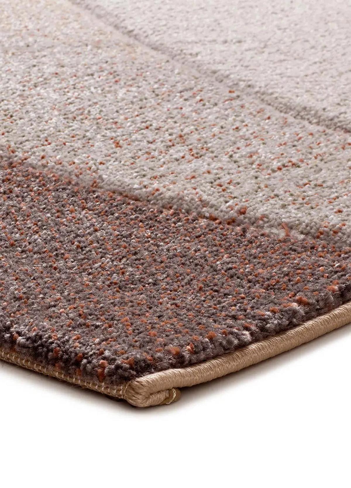 KURZFLORTEPPICH Terrakotta / Beige Badet 80/150 cm - Beige/Terracotta, Textil (80/150cm) - Atticgo