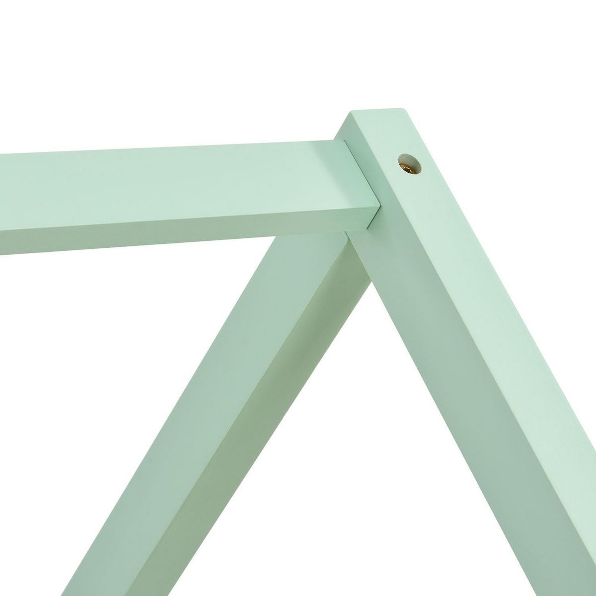 KINDERBETT Marli mint 90x200 cm - Mintgrün, Holz (90/200cm) - Juskys