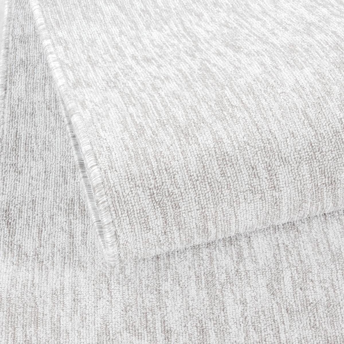 KURZFLORTEPPICH AMMER, einfarbig, Creme, Ø 200 cm - Beige, Textil (200/200cm) - KADIMA DESIGN