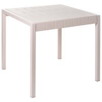 GARTENTISCH 81/84 cm Beige Bartica - Beige, Kunststoff (81/84/77cm) - Beliani