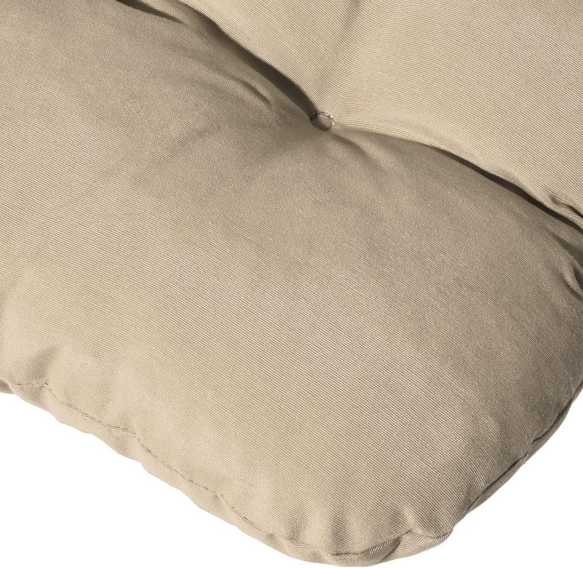 NIEDERLEHNERAUFLAGE Flair NL 100/50/8cm Natur (2tlg) - Naturfarben, Textil (50/8/100cm) - Beautissu 