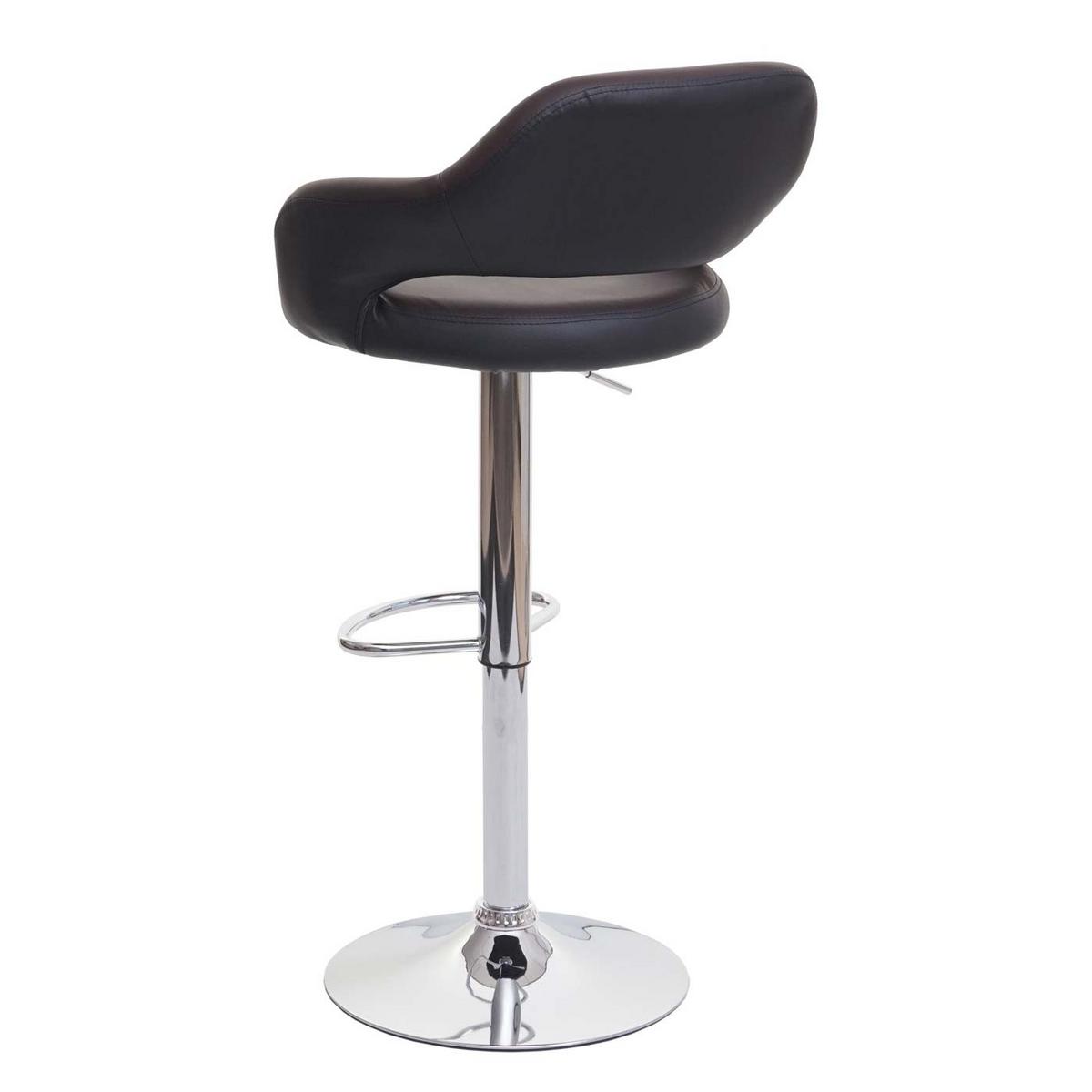 BARHOCKER Braun, Schwarz - Schwarz/Braun, Textil (51/105/55cm) - MCW