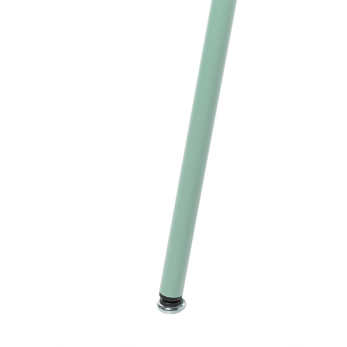 BISTROTISCH 64/64 cm Metall Hellgrün Taltal - Hellgrün, Metall (64/64/76cm) - Beliani