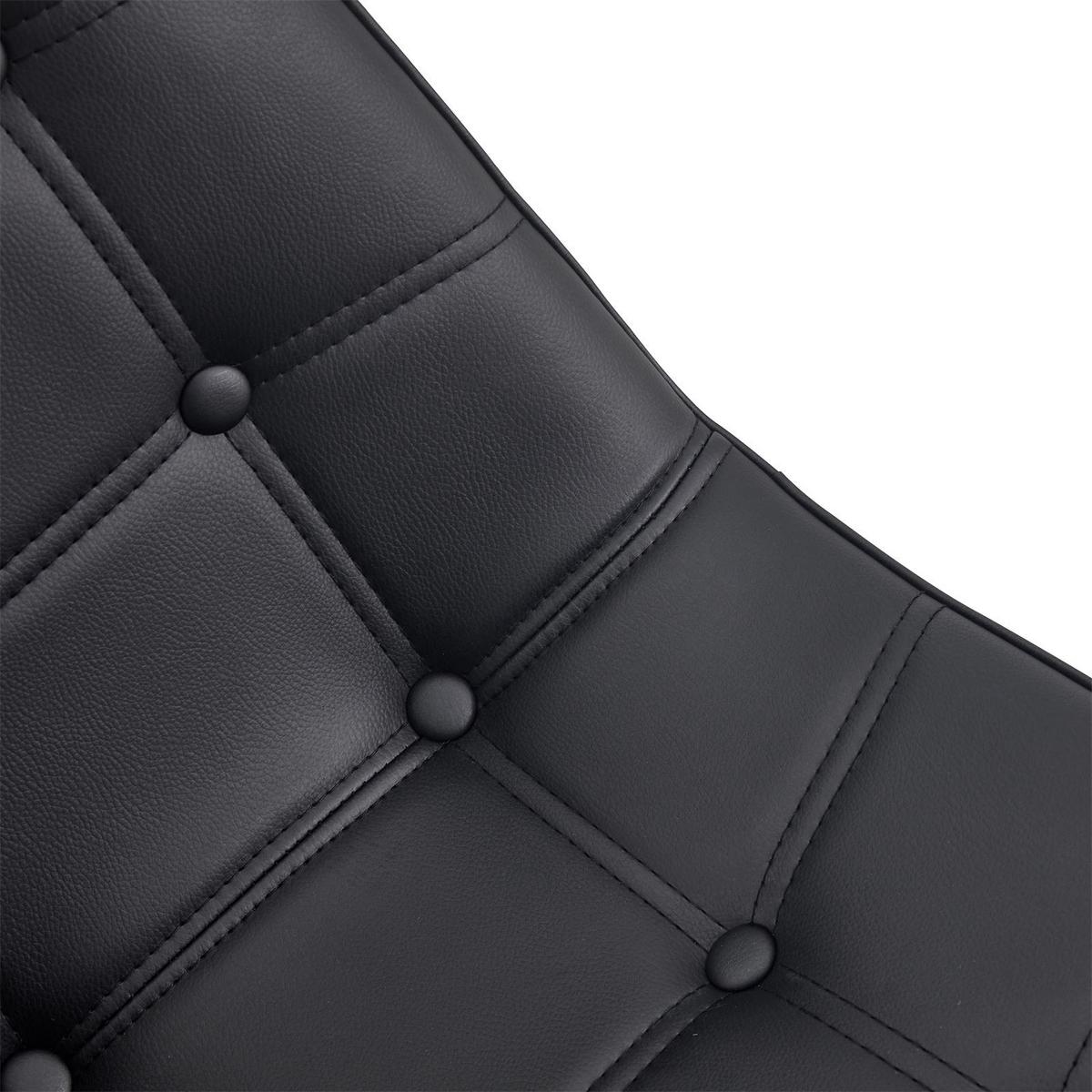 ESSZIMMERSTUHL ALVARO 4er-Set schwarz - Schwarz, Textil (47/84/51cm) - IDIMEX