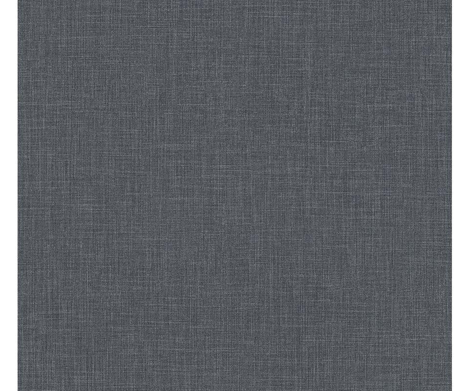 VLIESTAPETE Schwarz 53/1005 cm - Schwarz, Textil (53/1cm) - KUNSTLOFT