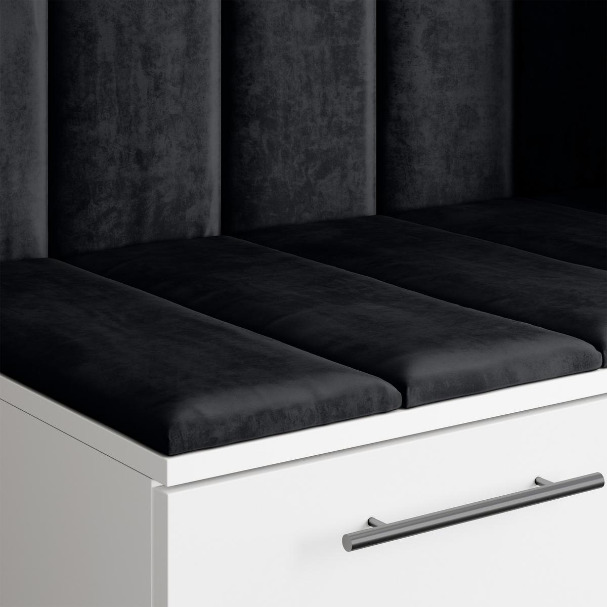 GARDEROBENSCHRANK REMA 200/240/60 cm Modern Kaschmir - Kaschmir/Schwarz, Holzwerkstoff (200/240/60cm) - MASSENO