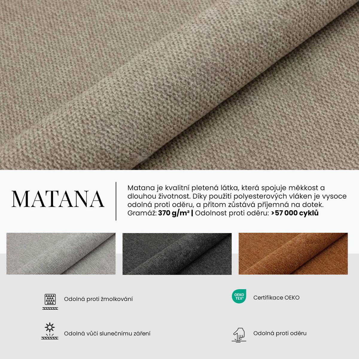 WOHNLANDSCHAFT TRENTINO U Hellgrau Struktur - Hellgrau/Schwarz, Kunststoff/Textil (334/91/163cm) - MKS