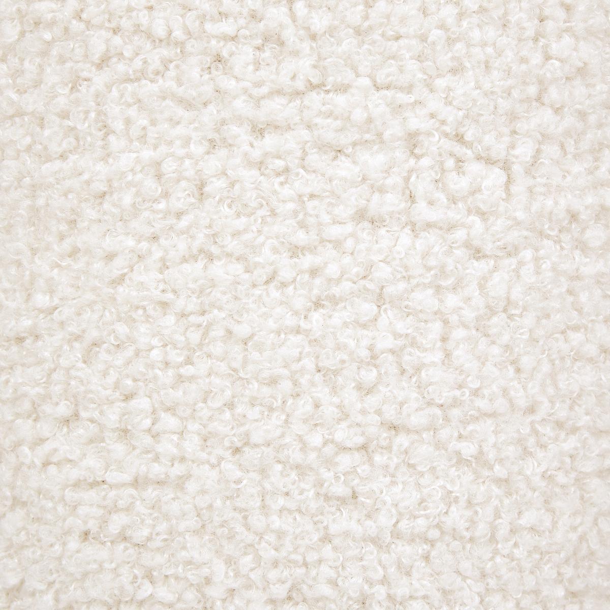 POUF Weiß Beaufort - Creme, Textil (60/27/60cm) - Beliani