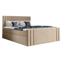 BOXBETT Carmen - H3 - Beige, Holz (160/200cm) - MIRJAN24