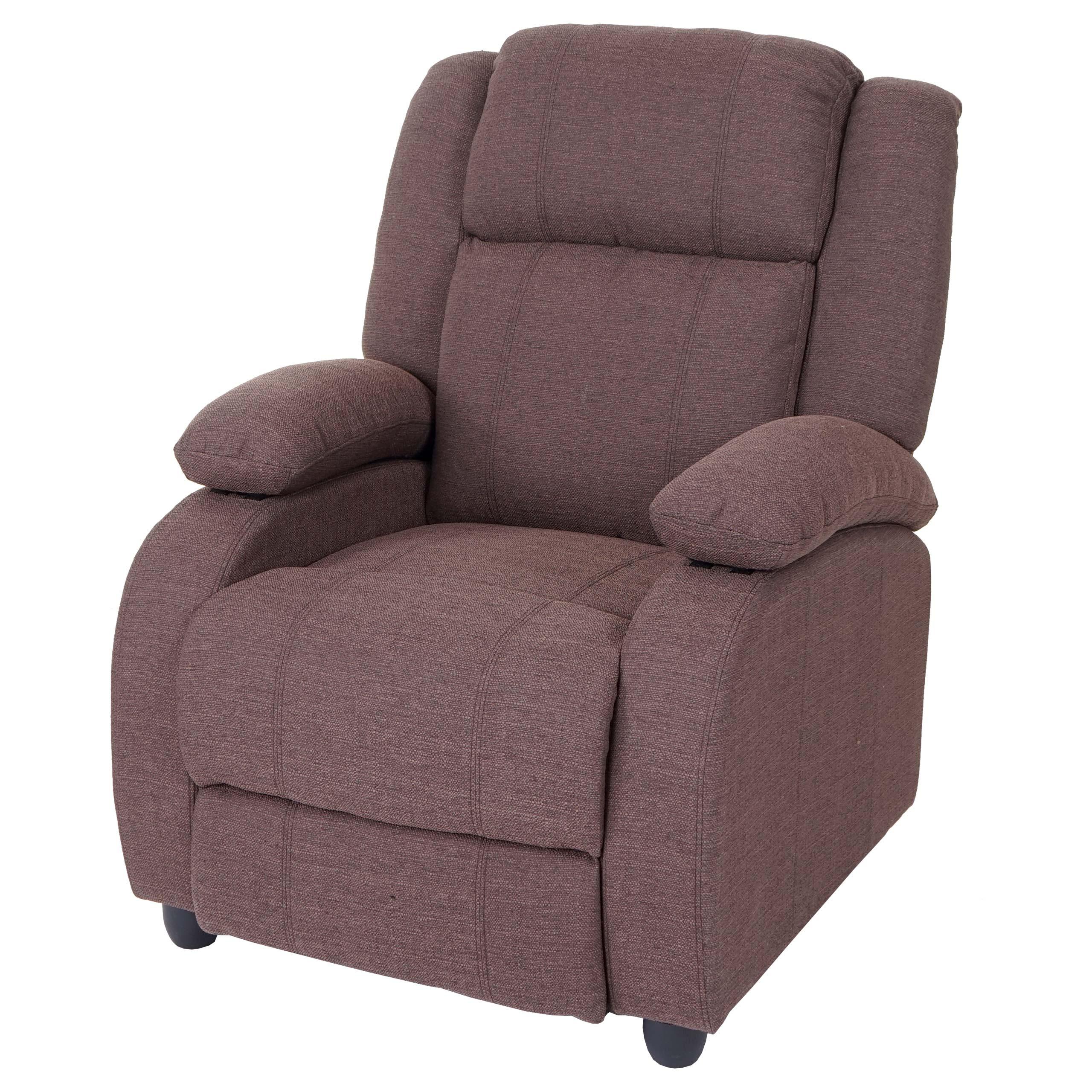 FERNSEHSESSEL Mahagoni Dekor - Braun, Textil (84/102/93cm) - MCW
