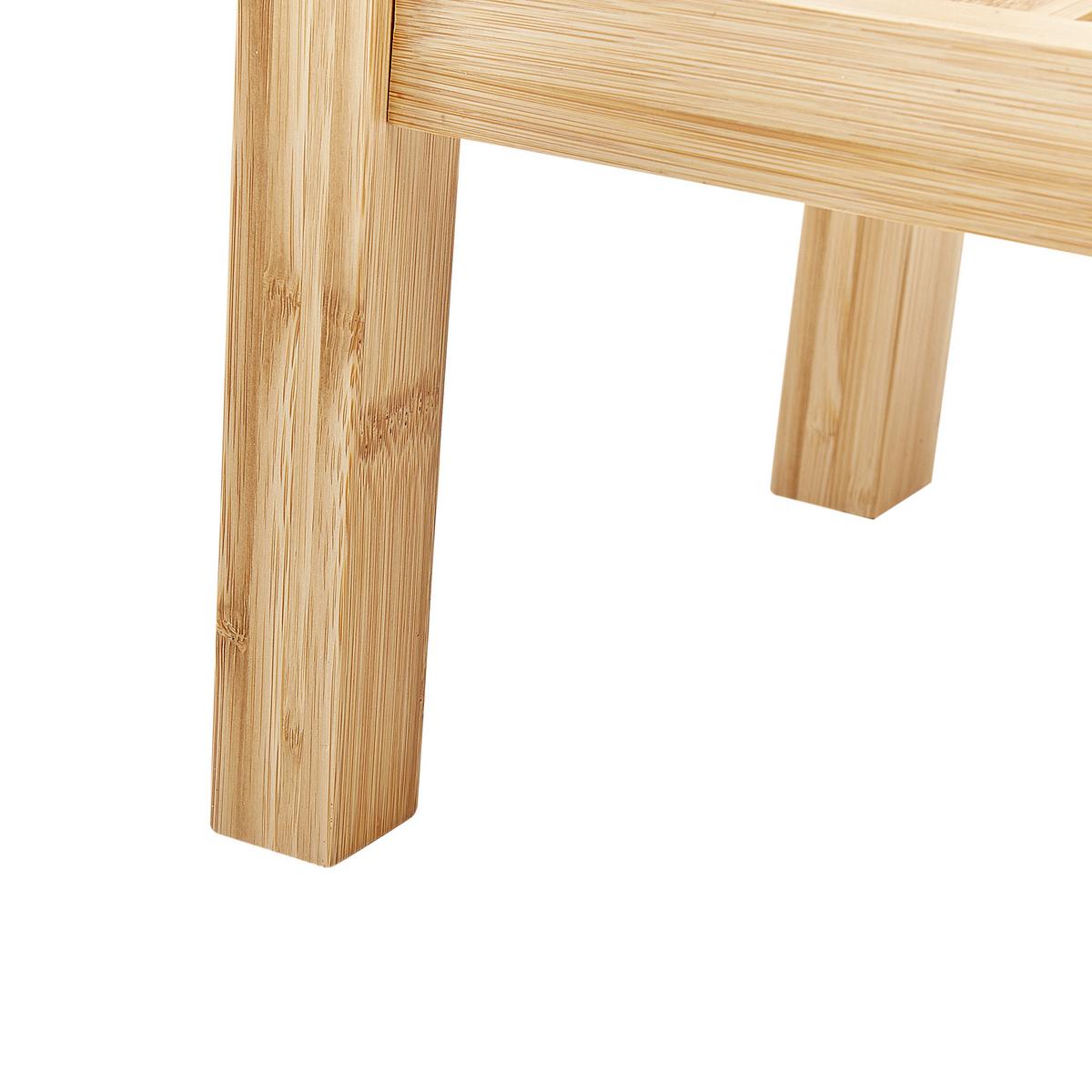 BEISTELLTISCH Bambus Hellbraun Tremont - Braun, Holz (45/39/45cm) - Beliani