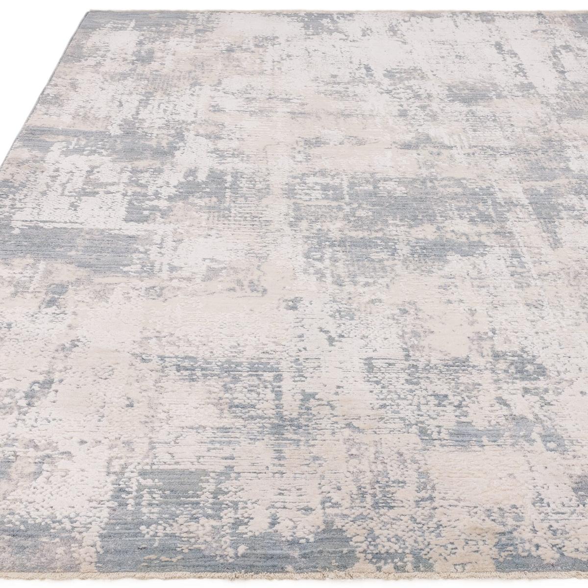 TEPPICH SIENA-Arbia, abstrakt, Blau, 160 x 240 cm - Blau, Textil (240/160cm) - KADIMA DESIGN