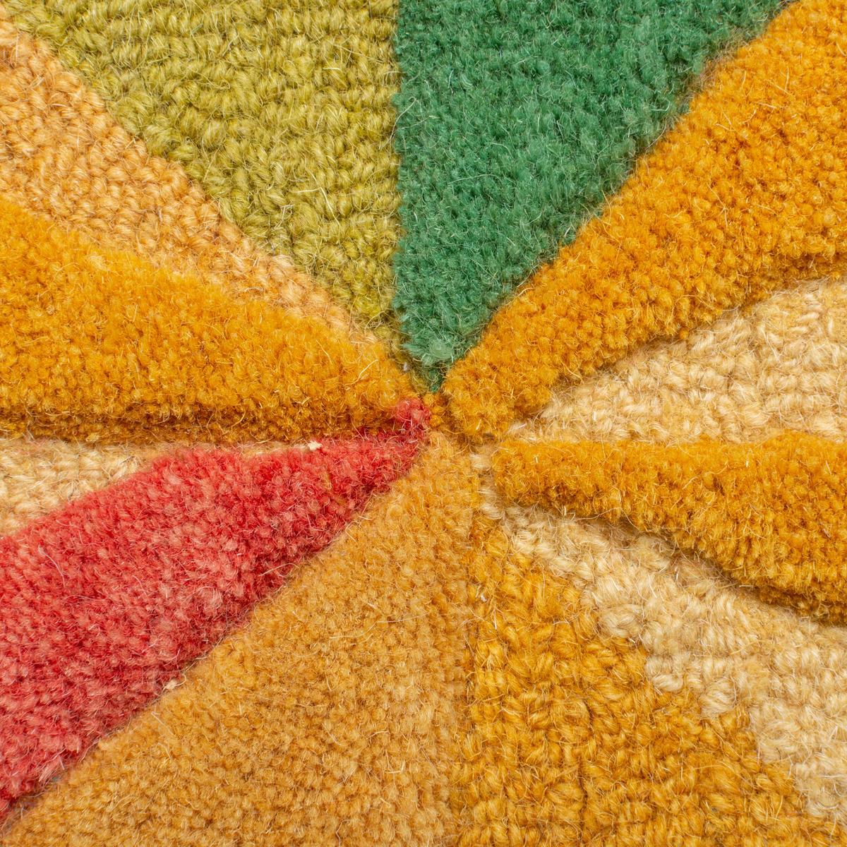 TEPPICH aus Wolle DERWENT in Bunt, geometrisch, 120 x 170 cm - Multicolor, Textil (120/170cm) - KADIMA DESIGN
