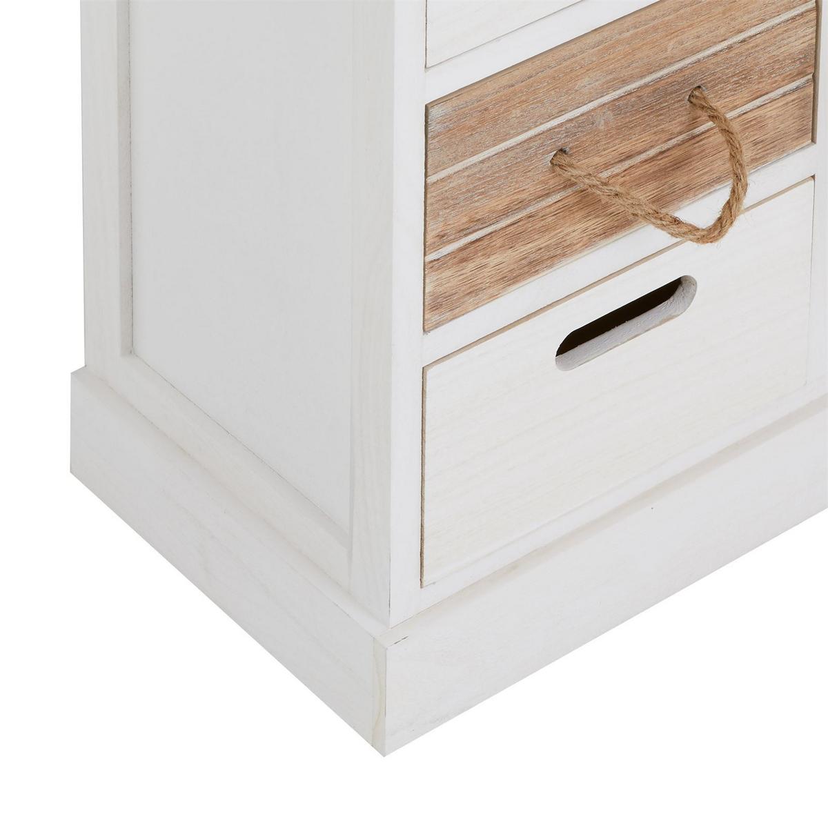 KOMMODE SALVA weiß - Weiß, Holz (54/51/27cm) - CARO-Möbel