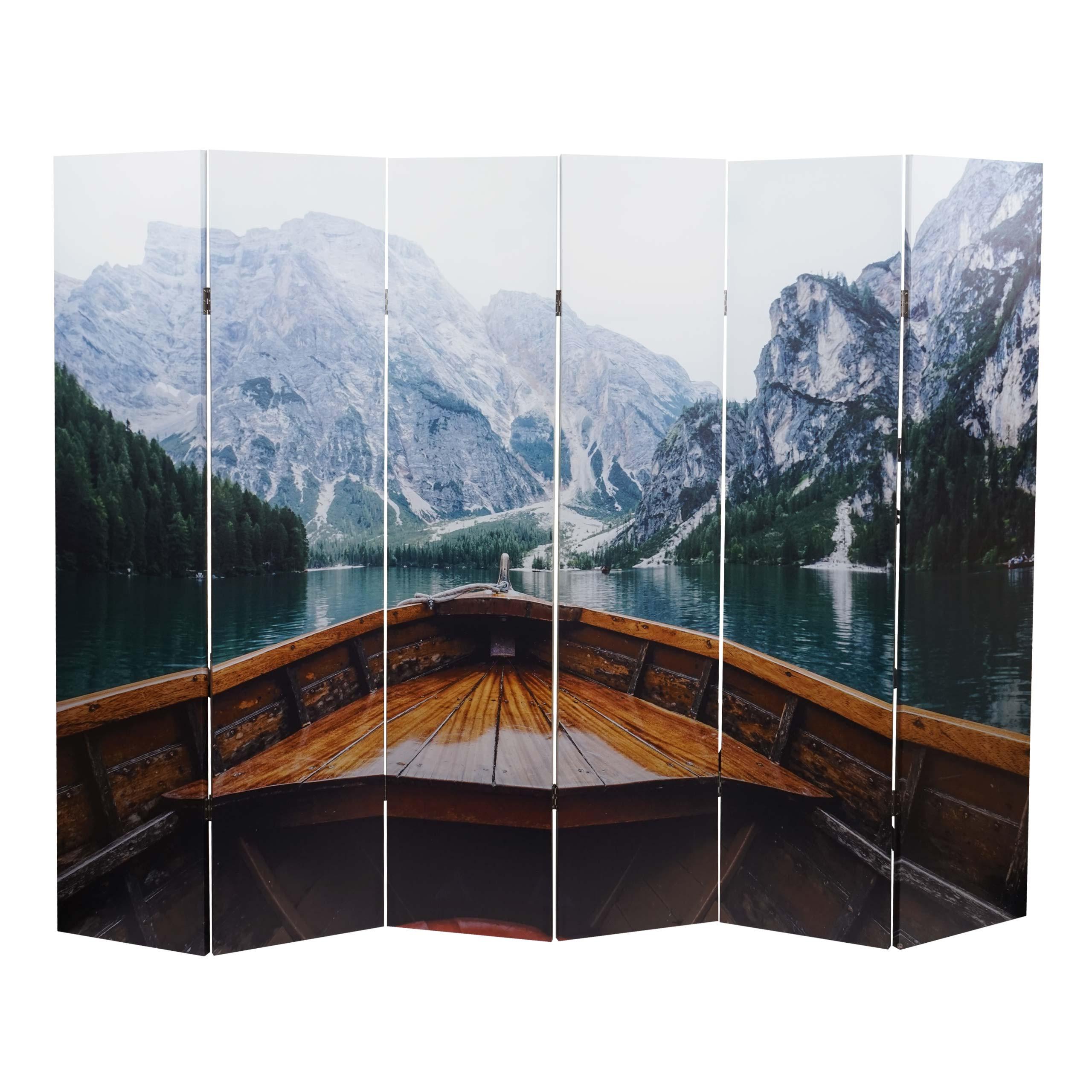 FOTO-PARAVENT Multicolor - Multicolor, Holz (244/180/2cm) - MCW