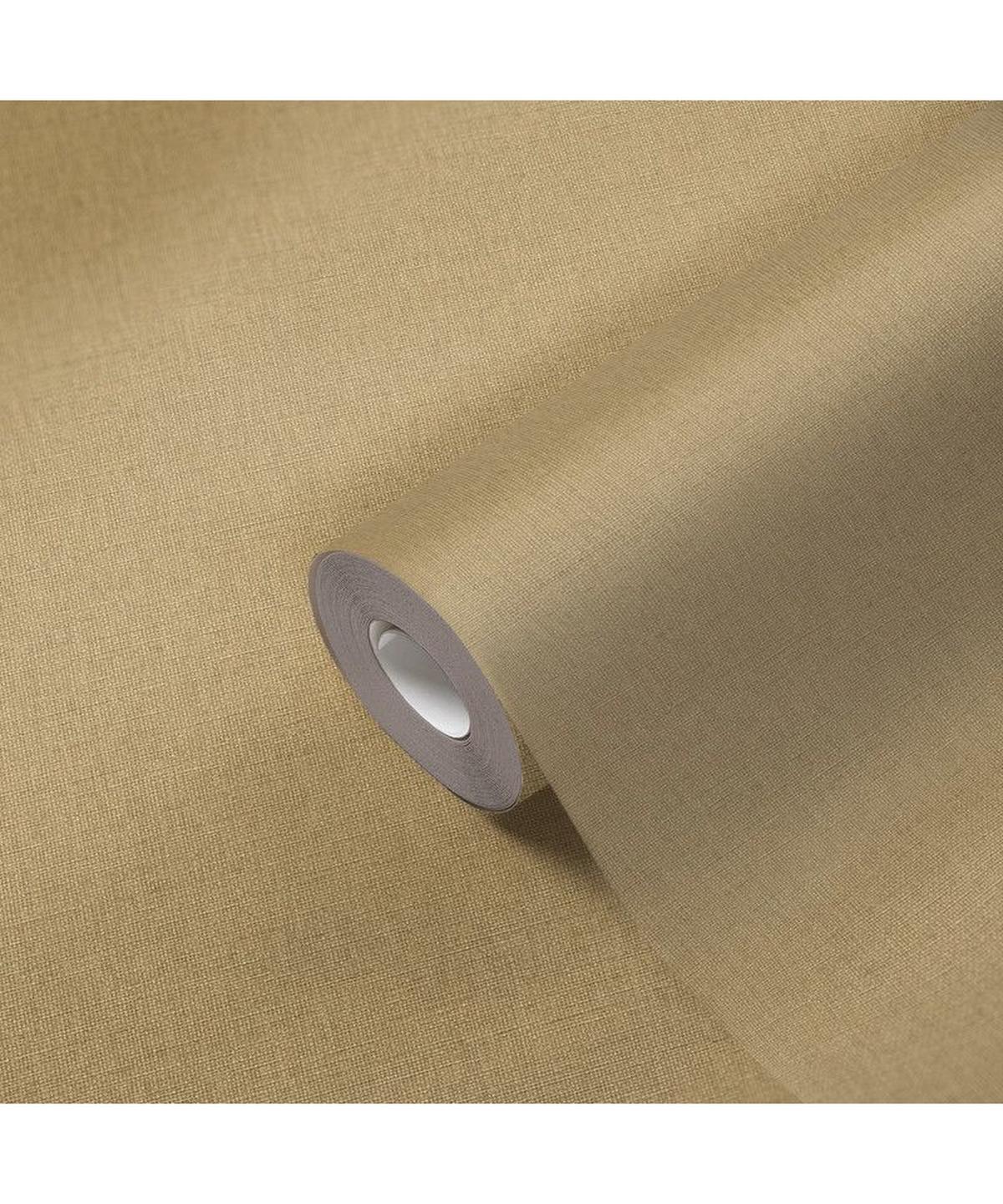 VLIESTAPETE Gold 53/1005 cm - Goldfarben, Textil (53/1cm) - KUNSTLOFT