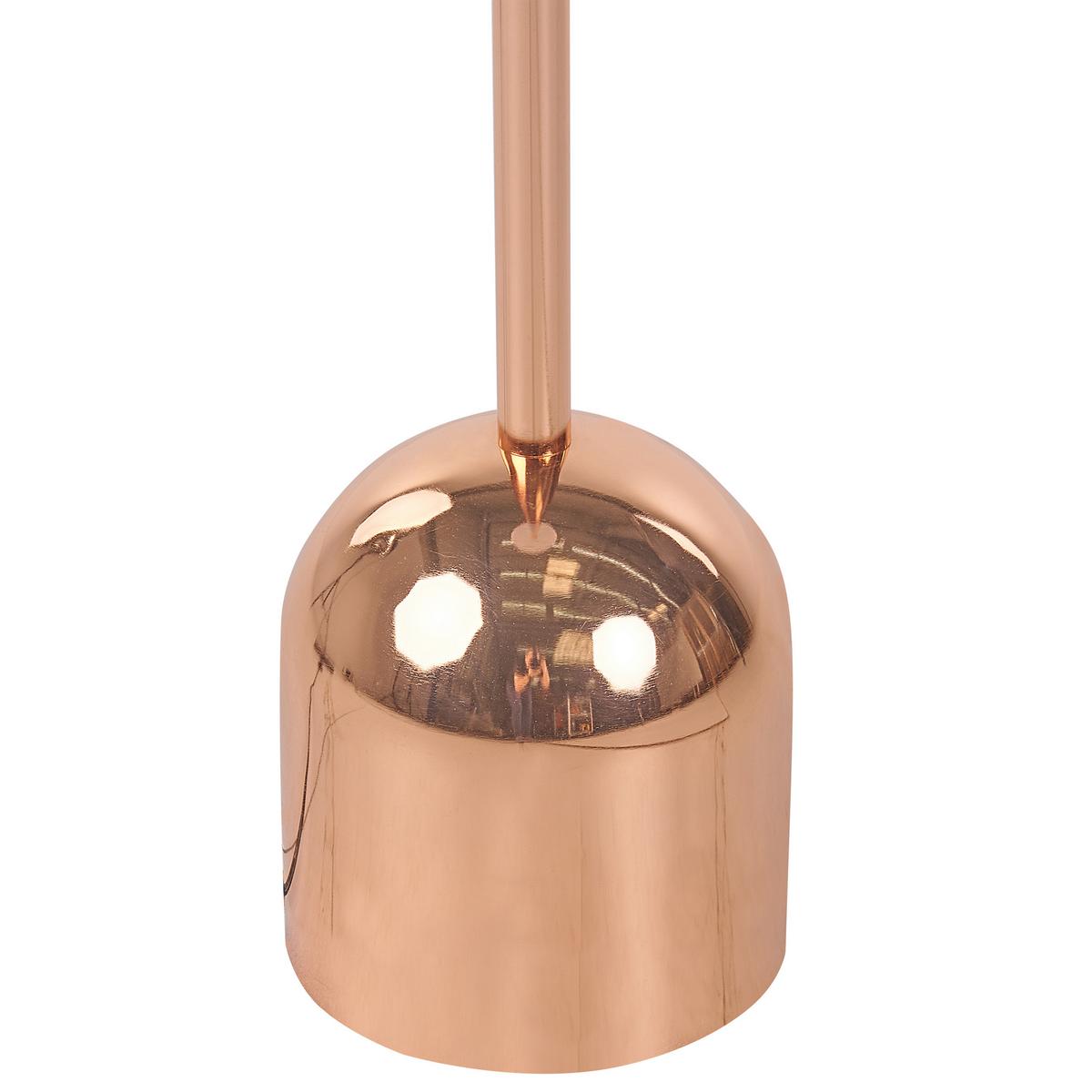 STEHLAMPE Macasia 35/35/158 cm - Kupferfarben, Metall (35/36/158cm) - Beliani