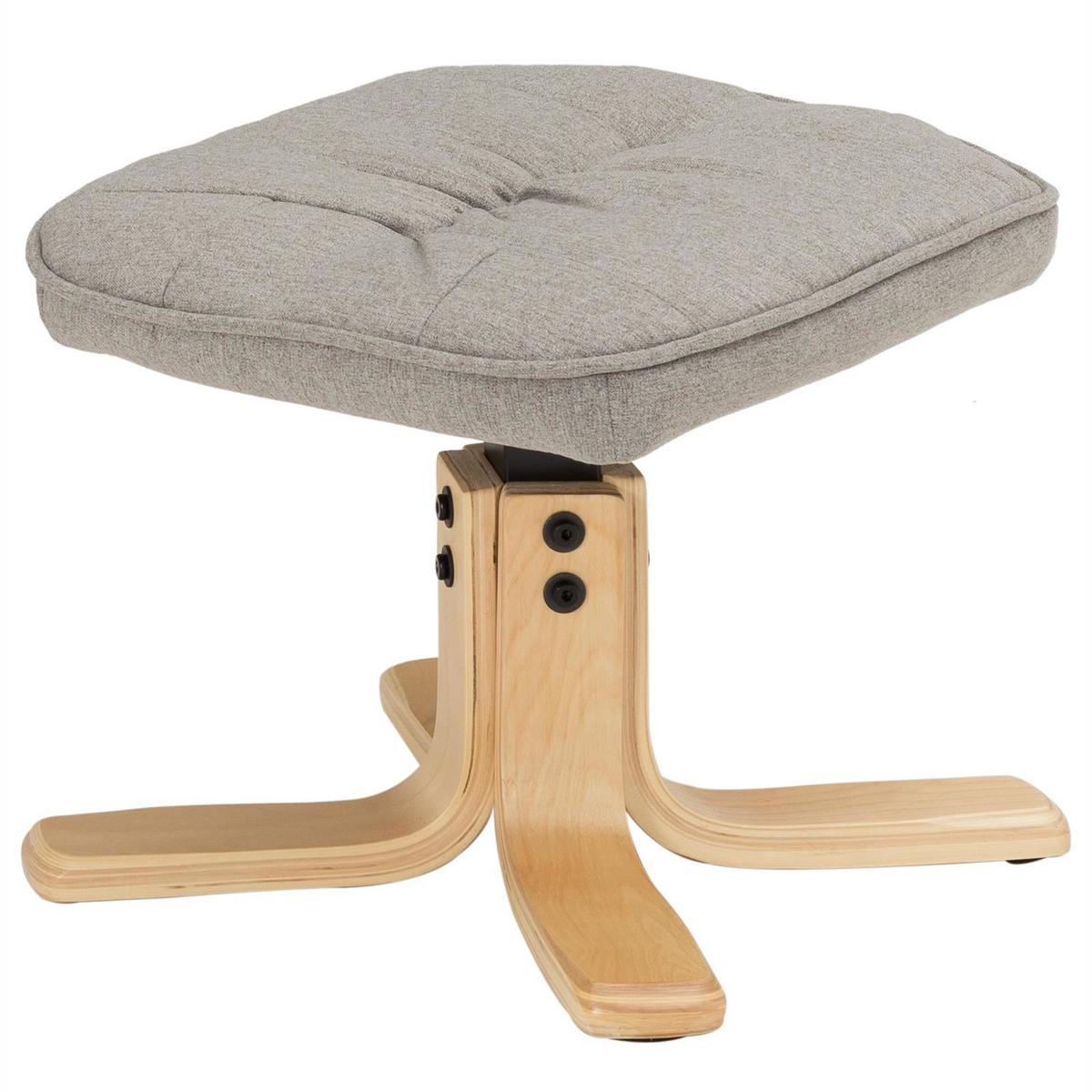 RELAXSESSEL CHARLY grau - Grau, Textil (76/87/61cm) - IDIMEX