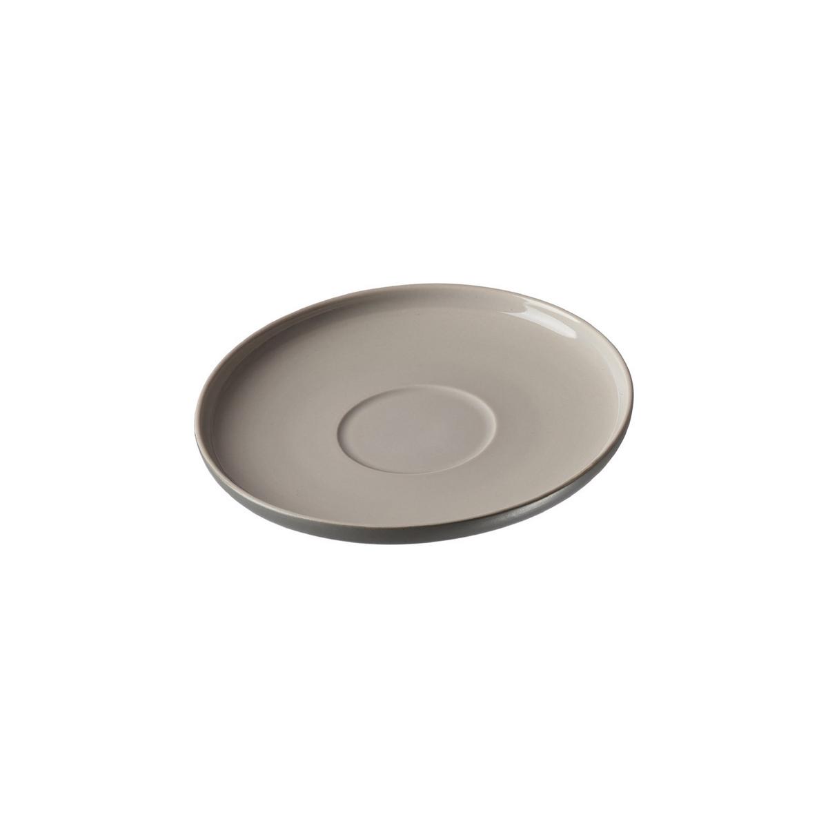 KAFFEEUNTERTASSEN Jasper grau ø 15.0 cm 6er Set - Grau, Keramik (15cm) - Ritzenhoff Breker