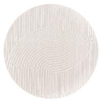 OUTDOORTEPPICH Ethno Creme Ø 160 cm - Creme, Kunststoff (160/160cm) - TT Home