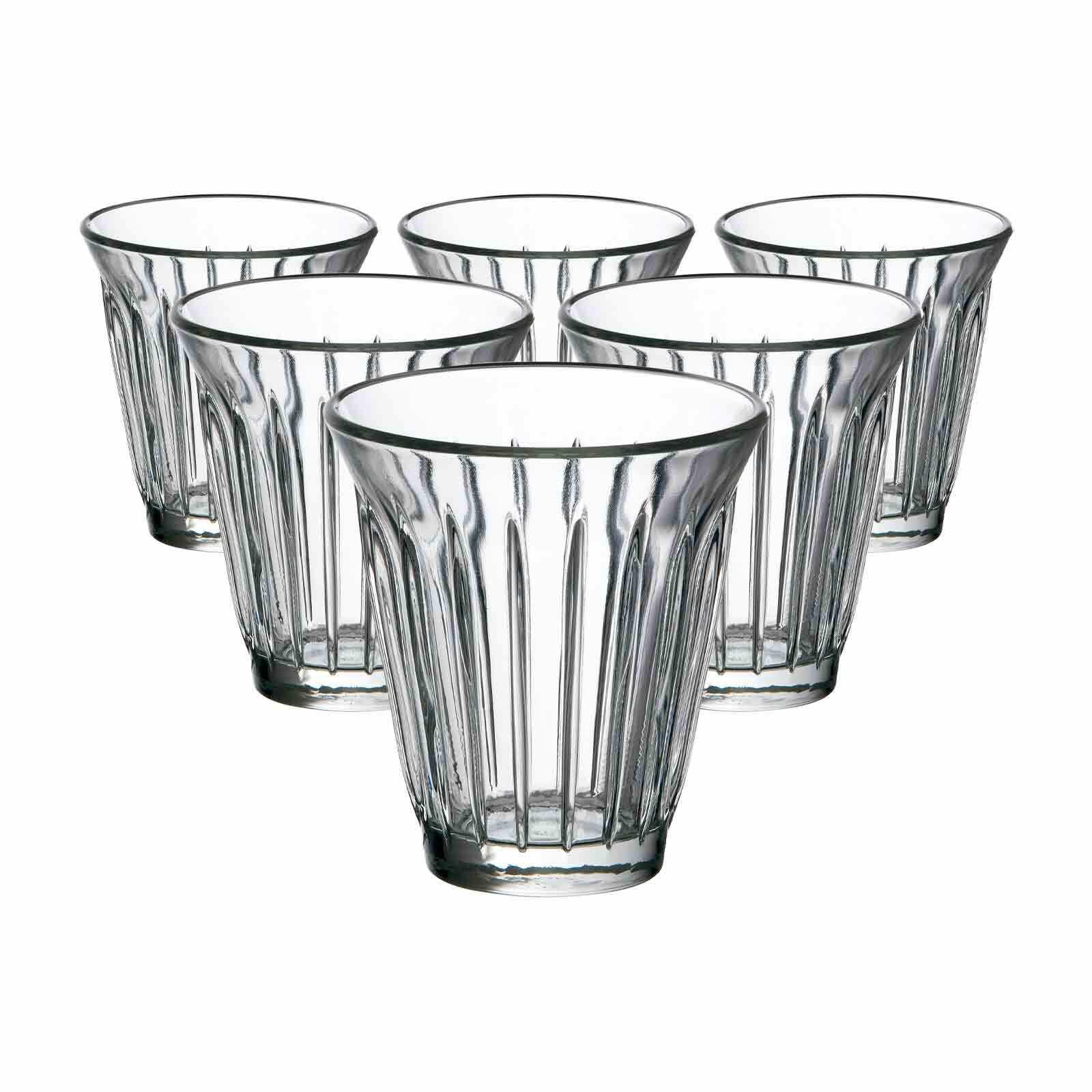 KAFFEEGLÄSER Zinc transparent 190 ml 6er Set - Transparent, Glas (0.19L) - La Rochère